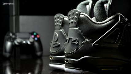 Show Your Playstation Pride with PS4-Inspired Air Jordans