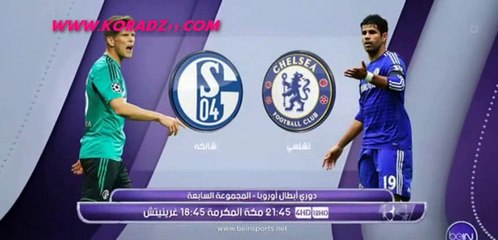 تقرير عن لقاء دوري ابطال اوروبا شيلسي - شالك