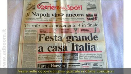 Download Video: CAGLIARI,    CORRIERE DELLO SPORT DEL 10 GIUGNO 1990 ,MONDIALI DEL 9 EURO 80