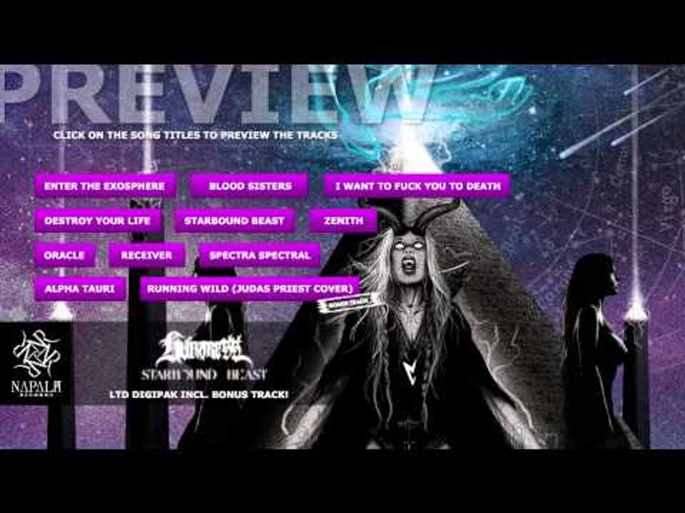 HUNTRESS - Starbound Beast (Preview) | Napalm Records