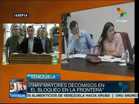 Venezuela: destacan resultados positivos de bloqueos en frontera