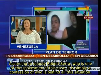 Two "students" expelled from Colombia to face justice in Venezuela