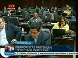 Diputados bolivarianos condenaron planes violentos contra Venezuela