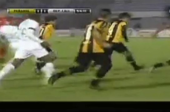 GOL de Sergio Herrera. Peñarol 1-1 Deportivo Cali.