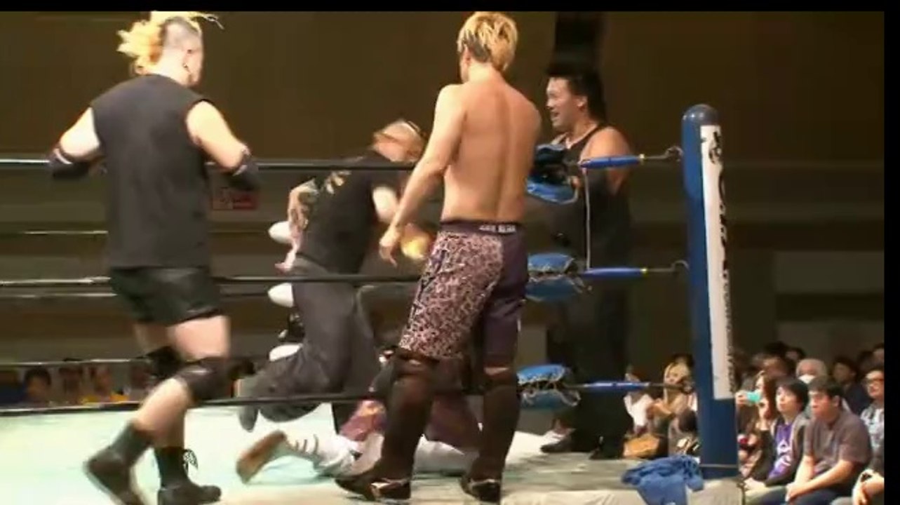 Fujita Jr Hayato, Takeshi Minamino, Manjimaru & Ken45 vs. Rasse, Kenbai, Kinya Oyanagi & Rui Hiugaji (Michinoku Pro)