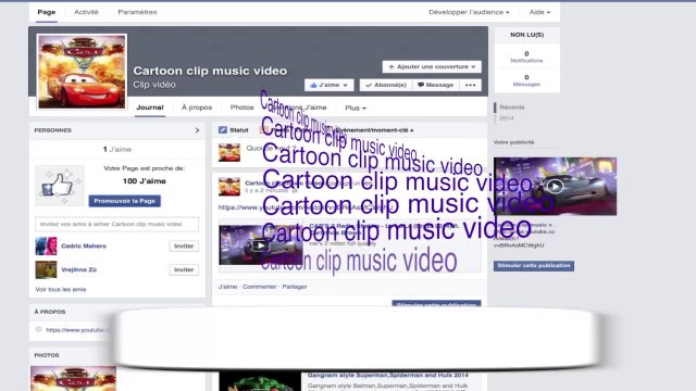 Facebook Cartoon clip music video Car's 2 - Rio 2 - Planes - Gangnamstyle(720p_H.264-AAC)