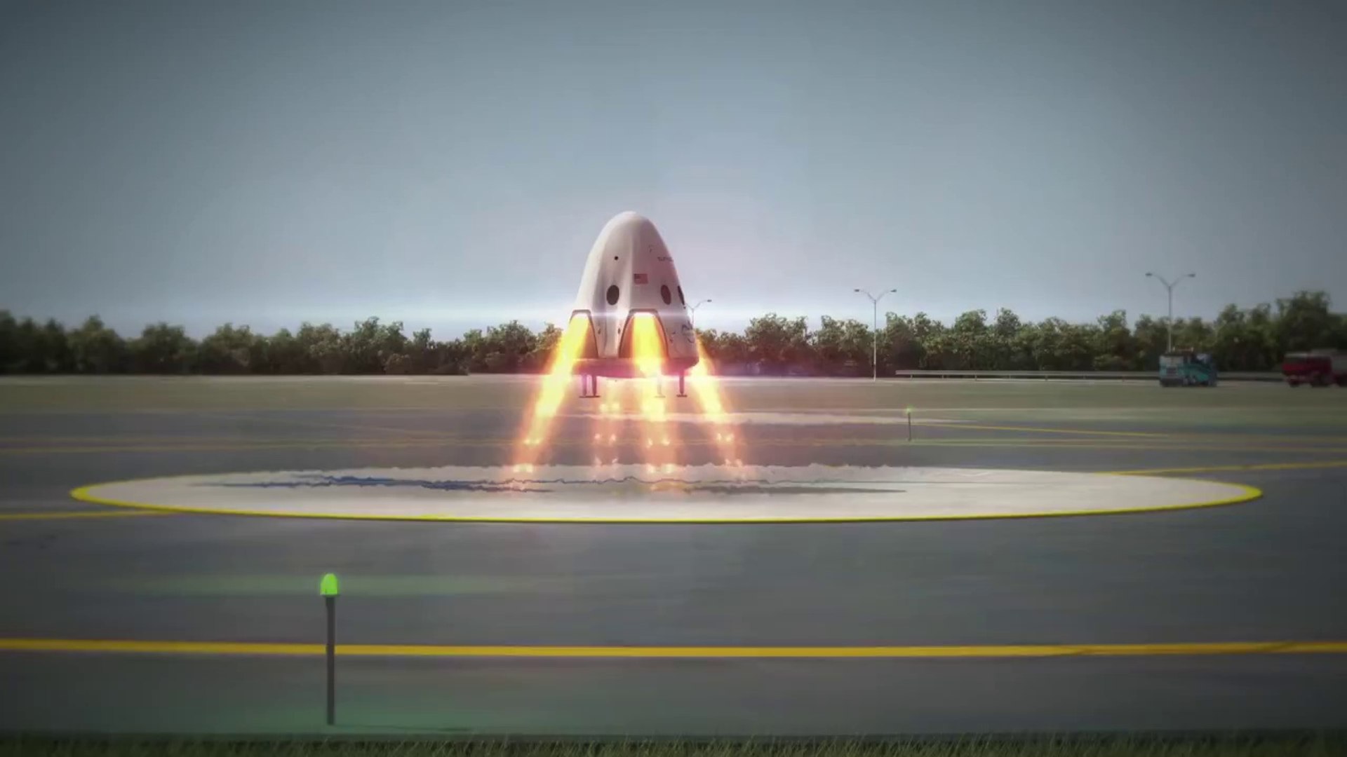 Dragon's Taxi - spacex - v2 - animation