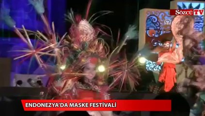 Endonezya’da Maske Festivali