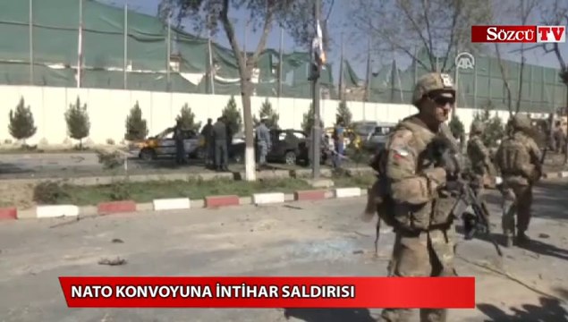 NATO konvoyuna intihar saldırısı