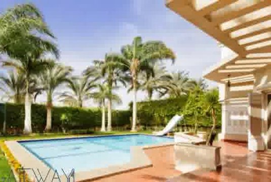 Semi Furnished Villa for Rent / Sale in Golf Solimnia with Private Garden Swimming Pool.