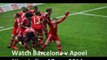 Barcelona vs Apoel Nicosia uefa cl 2014 streaming video