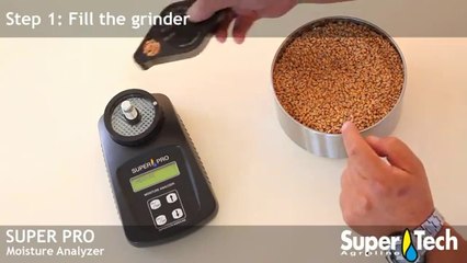 Superpro Kırmalı Tahıl Nem Ölçer