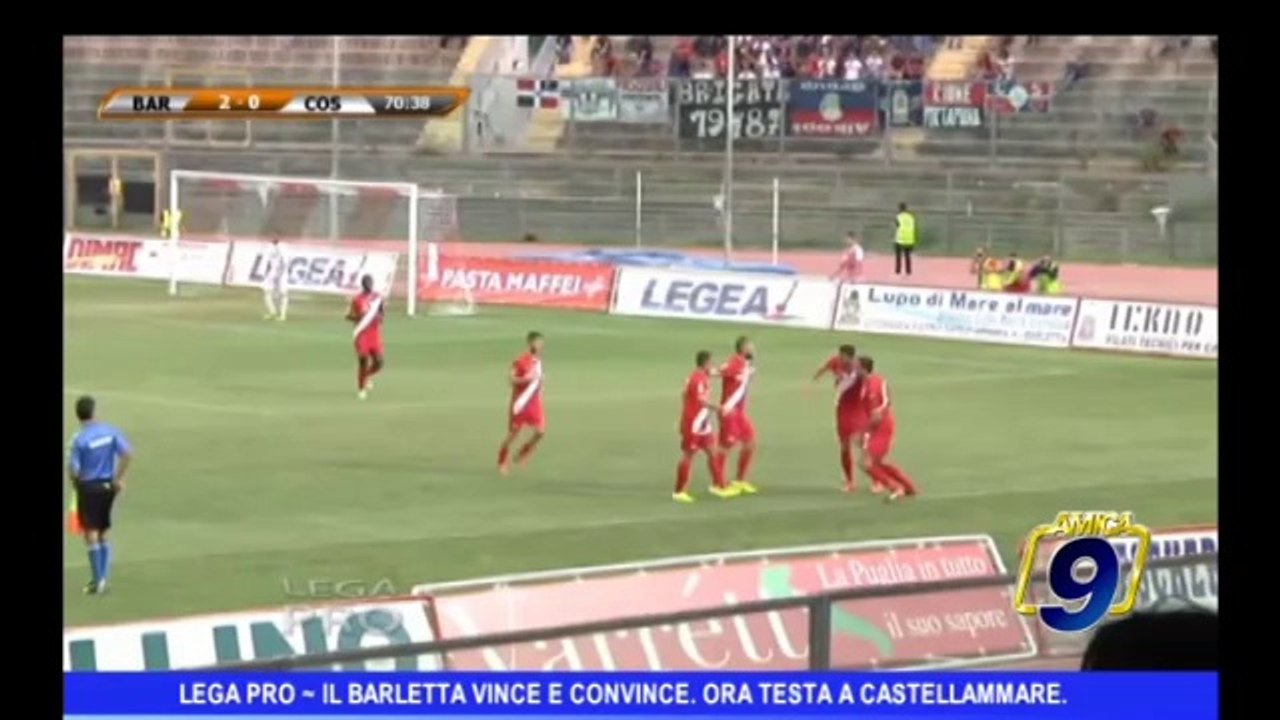 LEGA PRO | Il Barletta vince e convince, ora testa a Castellammare