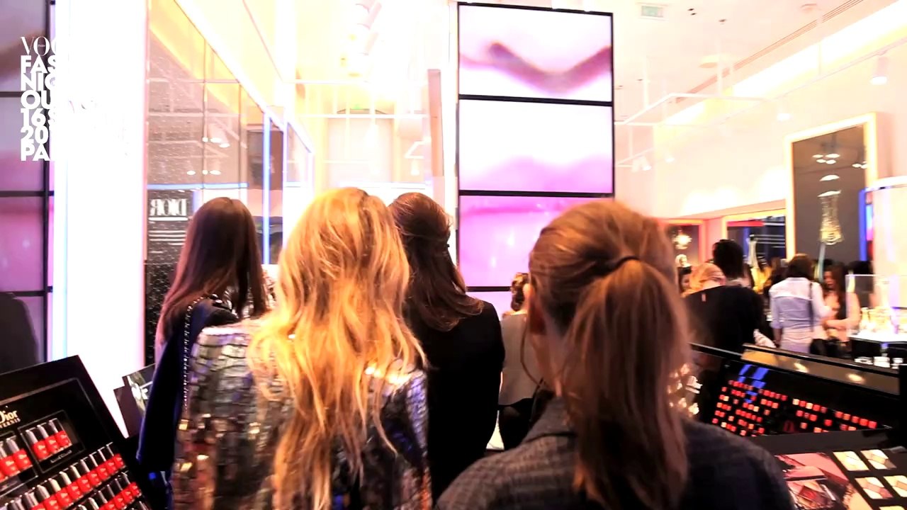 Revivez les temps forts beauté de la Vogue Fashion Night Out 2014