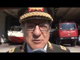 Napoli - Gaetano Vallefuoco nuovo comandante provinciale dei vigili del fuoco (16.09.14)