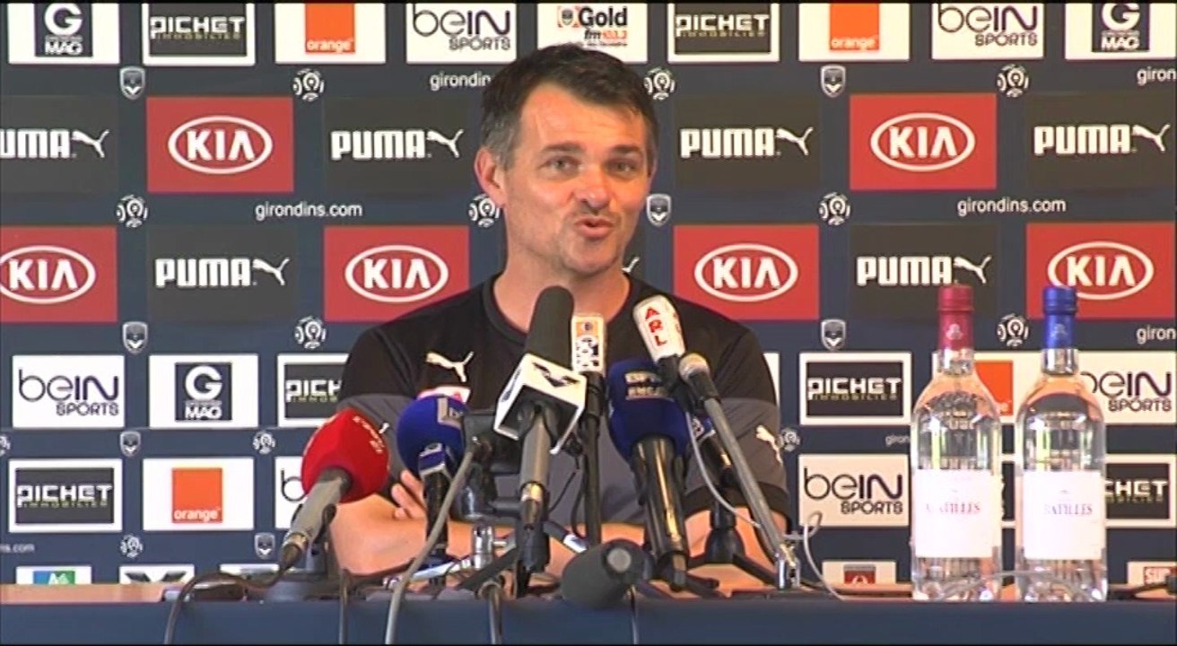 Point Presse de Willy Sagnol avant Evian