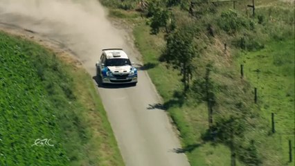 FIA ERC GEKO Ypres Rally 2014 - Spectacular Helicopter Shooting