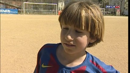 Declaraciones de Sergi Samper de pequeño