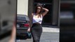 Kim Kardashian Shows Off Her Curves in a Tiny Crop Top