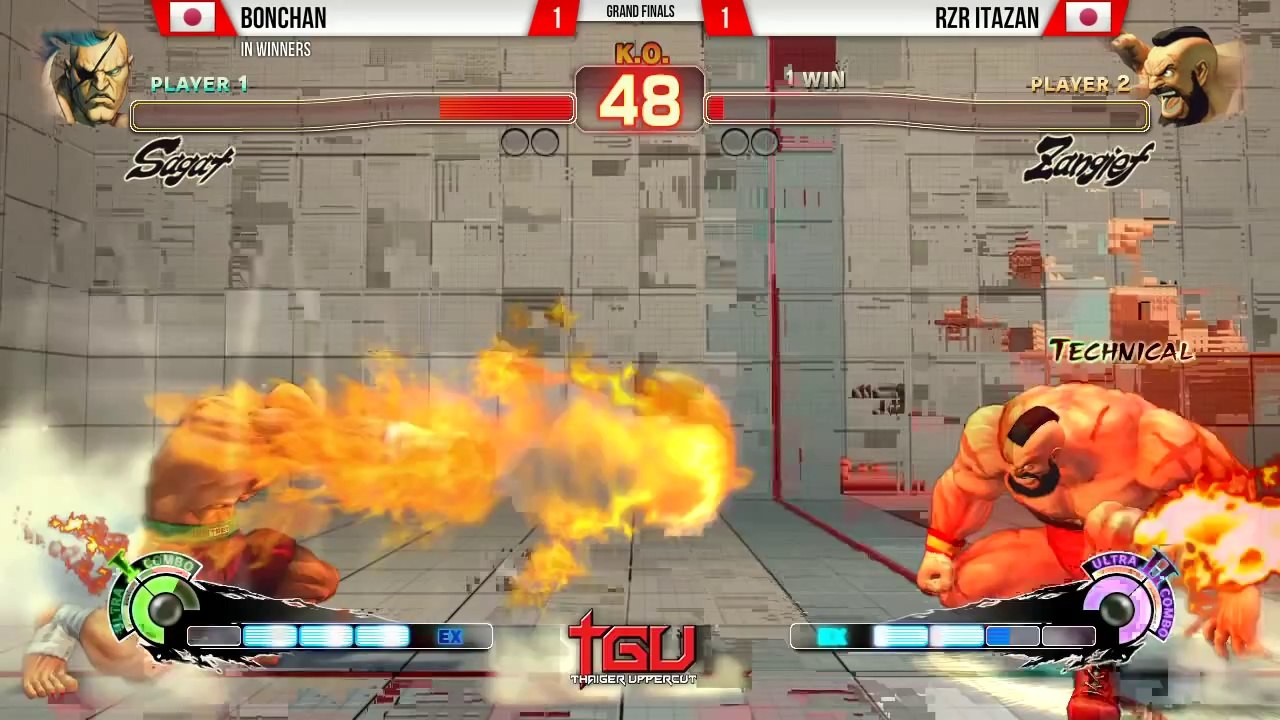 Ultra Street Fighter 4 - Thaiger Uppercut 2014 - Grand Final