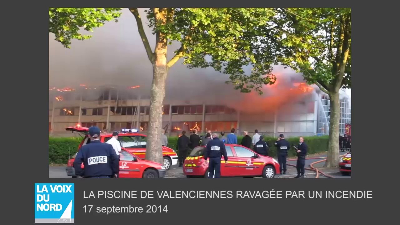 La piscine de Valenciennes ravagée par les flammes