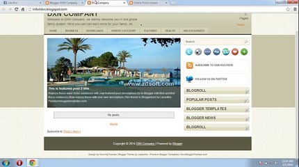 Facebook Like Box for Blogger