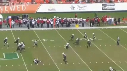 Un joueur de football invente la feinte de malaise