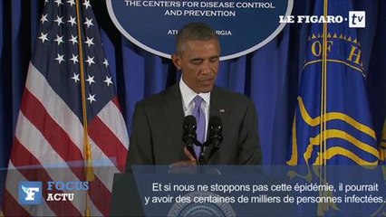 Ebola : «Il pourrait y avoir des centaines de milliers de victimes» (Obama)