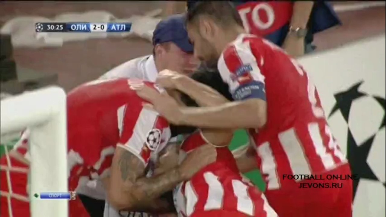 Olympiakos 3 - 2 Atletico Madrid -