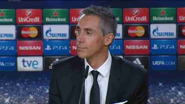 Paulo Sousa: Hemos querido ser protagonistas ante el mejor equipo de Europa
