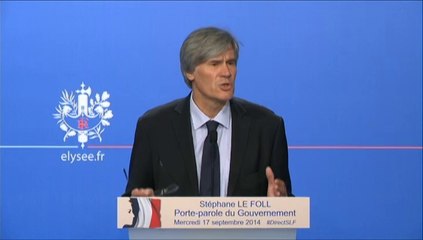 Le président pense avoir désormais "le temps" pour "changer les choses", selon Le Foll