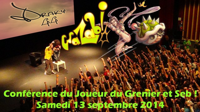 Wazabi 9 - Conférence du Joueur du Grenier et Seb !