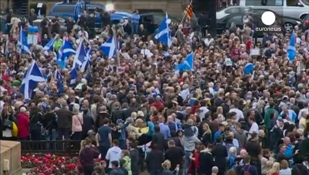 El “No” a la independencia afronta con ventaja el último día de campaña del referéndum de Escocia