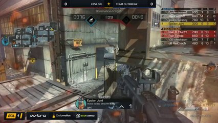 EGL SS : Epsilon vs Outbreak : Quarter Finals - Map 1