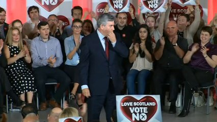 Gordon Brown: 'We fought two world wars together'