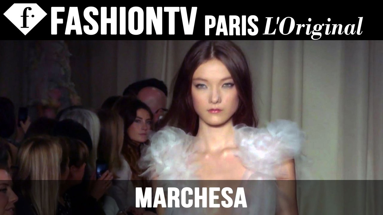 Marchesa Spring/Summer 2015 ft Anna Wintour, Rita Ora | London Fashion Week LFW | FashionTV