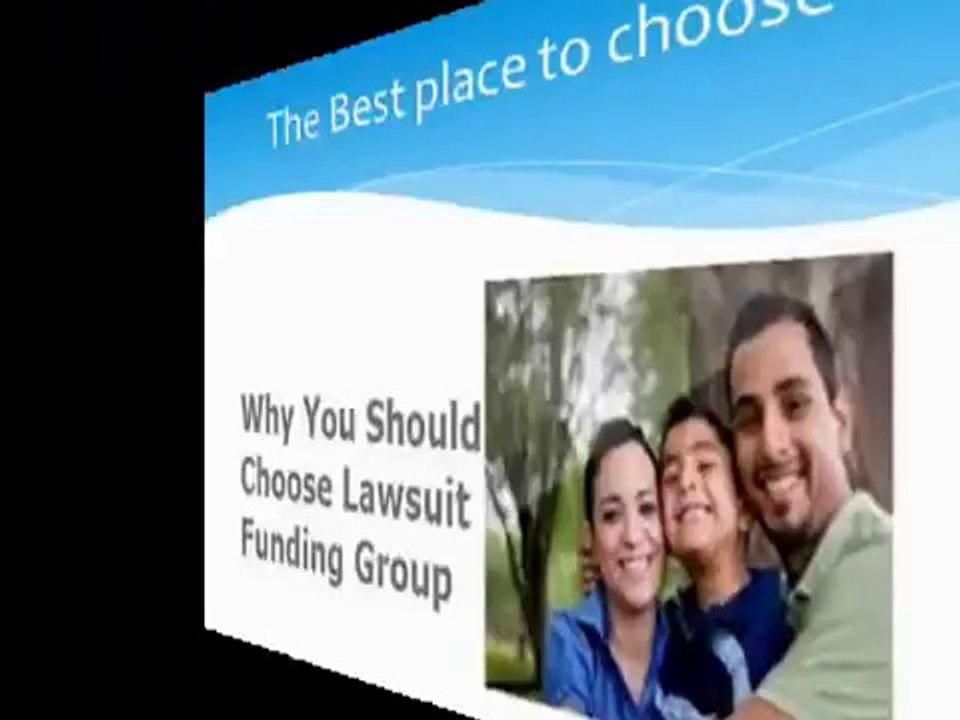 Pre-Settlement Funding Methods and Plans