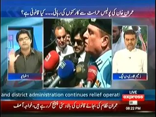 To The Point (15th September 2014) Imran Khan Ki Police Se Workers Ki Rihai Kiya Qanooni Hai