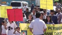 Ağrı'da Anadilde Eğitim Boykotu Milli Eğitim Müdürlüğü Önünde Yapıldı