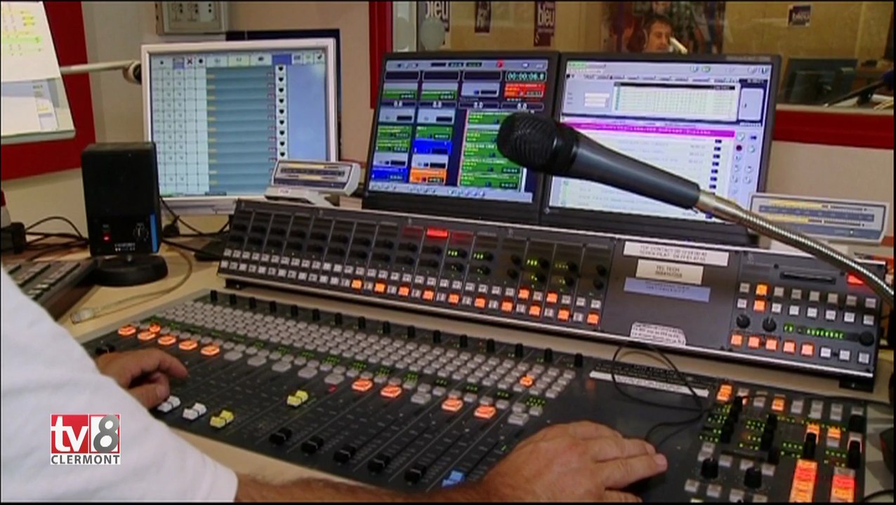 Les coulisses de Radio France Bleu Pays d’Auvergne