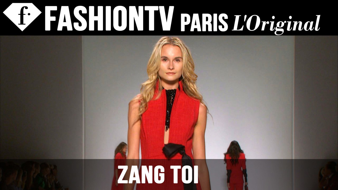 Zang Toi Spring/Summer 2015 | London Fashion Week | FashionTV