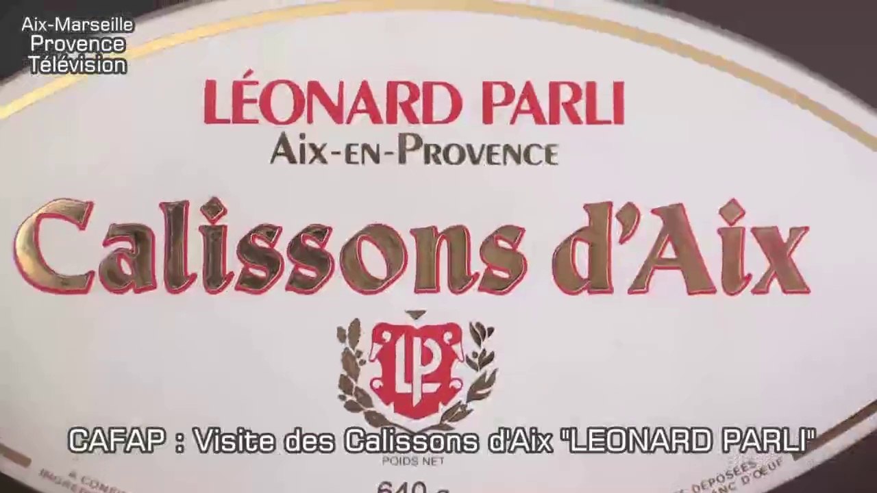 CAFAP : Visite "Calisson d'Aix" (Leonard Parli)