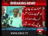 PTI’s dharna has turned into a part-time dharna and a dance party :- Saad Rafiq