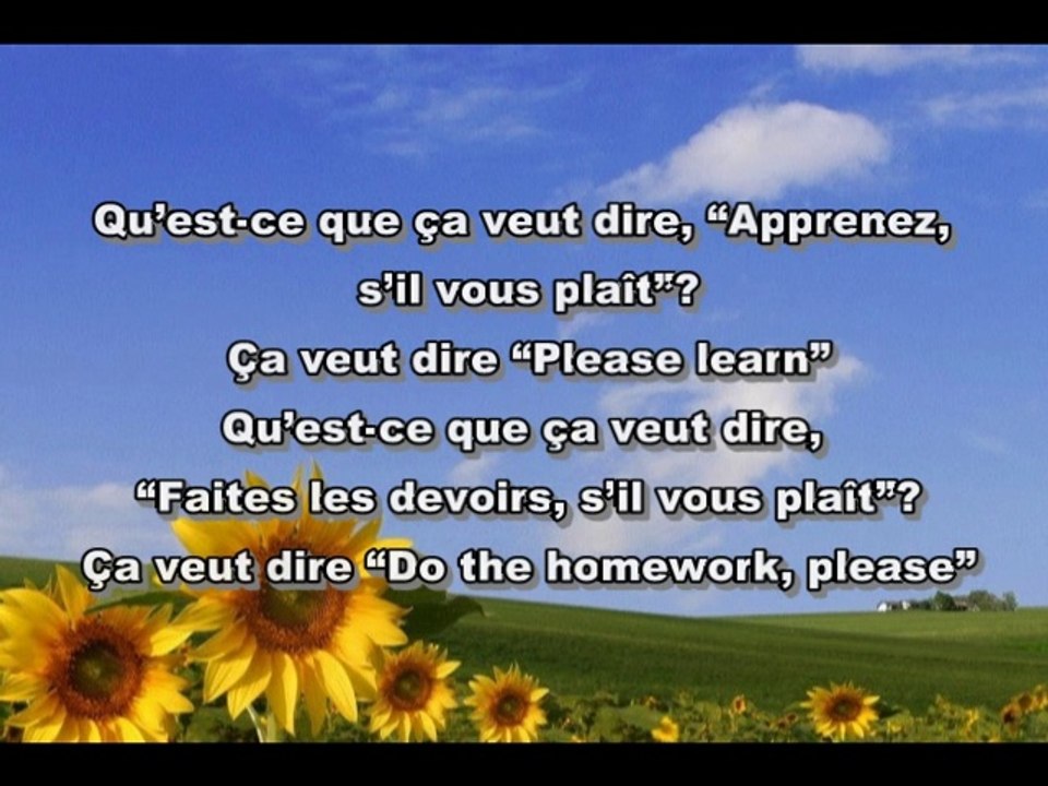 comment dit on en francais bluse tout