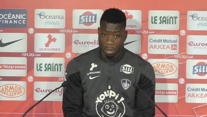 Brest / Arles-Avignon : Ismaël Traoré en conférence de presse d'avant-match