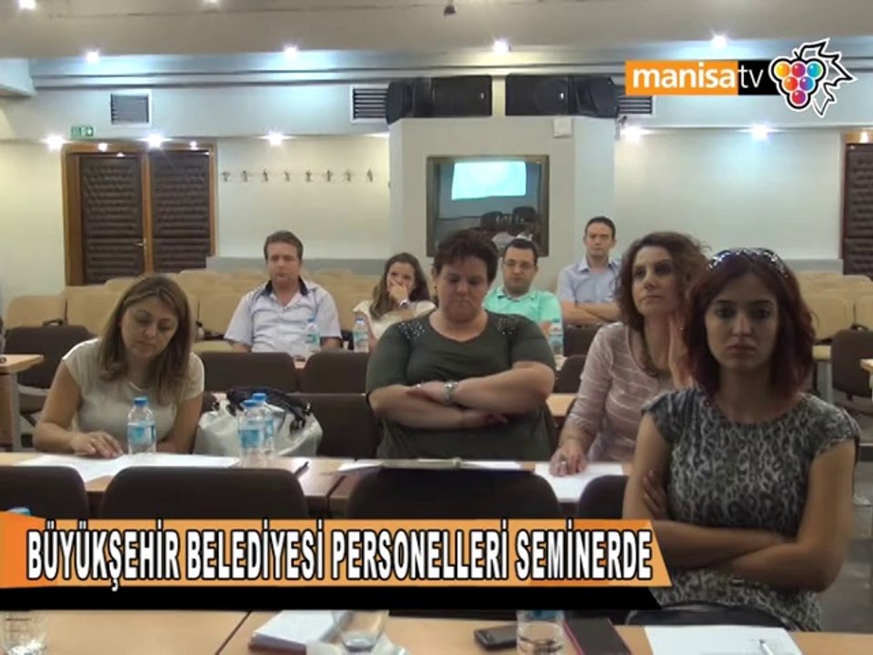 BÜYÜKŞEHİR BELEDİYESİ PERSONELLERİ SEMİNERDE NET