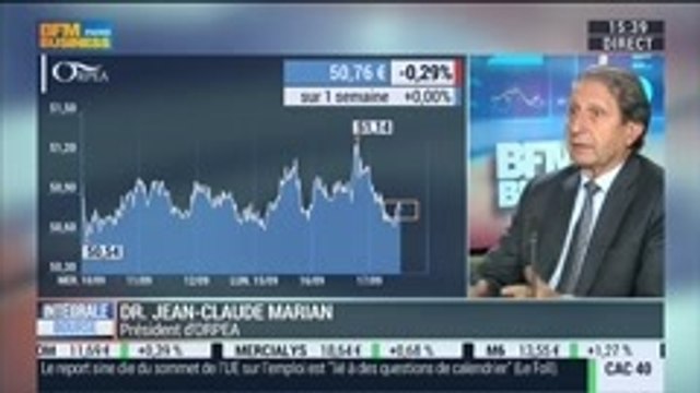 Résultat net au premier semestre: Orpea confirme ses objectifs pour 2014: Dr Jean-Claude Marian, dans Intégrale Bourse – 17/09