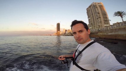 Beirut shore fishing