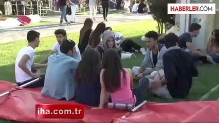 Öğrenciler Üniversiteye 'Merhaba' Dedi