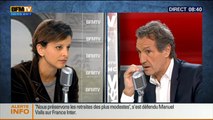 Vote de confiance : Najat Vallaud-Belkacem invitée de BFMTV BourdinDirect